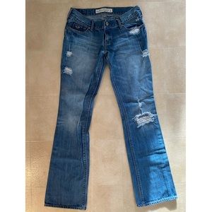 Hollister Low-Rise Distressed Jeans